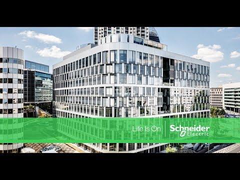 Ampère e+ : le bâtiment connecté de Sogeprom, utilisant une solution EcoStruxure Schneider Electric