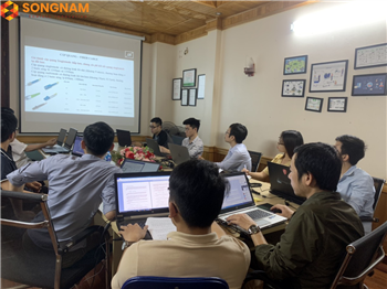 On March 19, 2021 Song Nam organized the training for the first project department