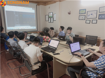 On April 1, 2021 Song Nam held a training for the 2nd technical department